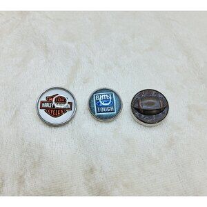 jewelry snaps that fit g.s.set of 3 different design snaps